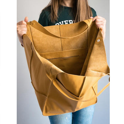 Damen Großhandtasche Leder