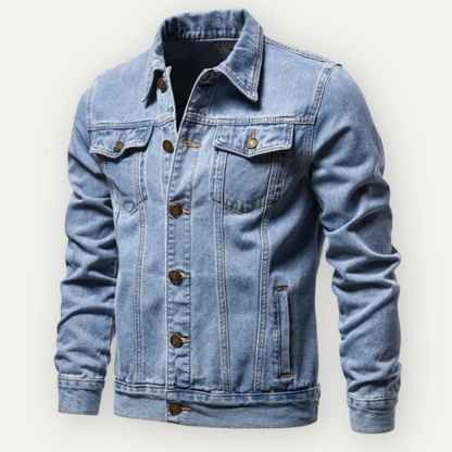Eveloria Damen Denim Jeansjacke