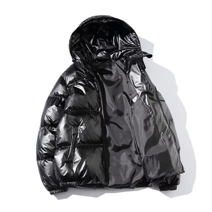 Eveloria Damen Winterjacke Winddicht Pufferjacke