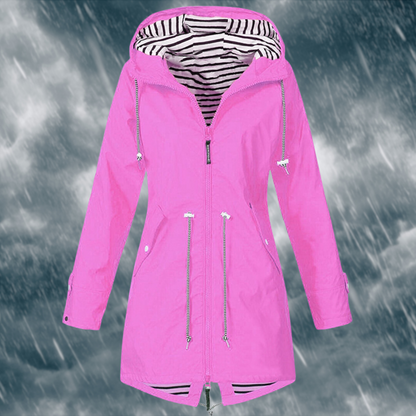 Eveloria Damen Regenjacke Wasserdicht