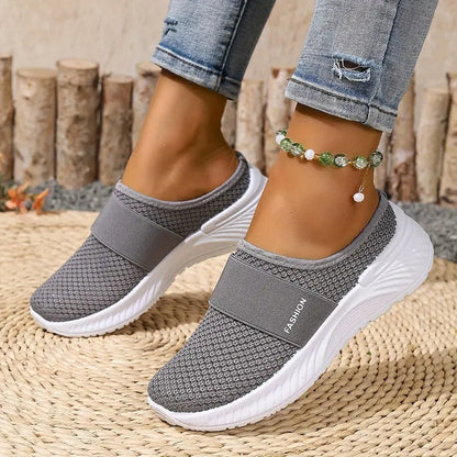 Eveloria Damen Orthopädische Slip On Schuhe Klettverschluss - Eveloria