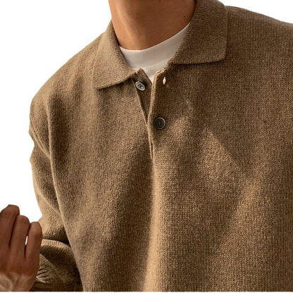 Damen Pullover Mit Polokragen - Eveloria