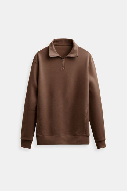 Fleece-Pullover Damen Reißverschluss Wärme