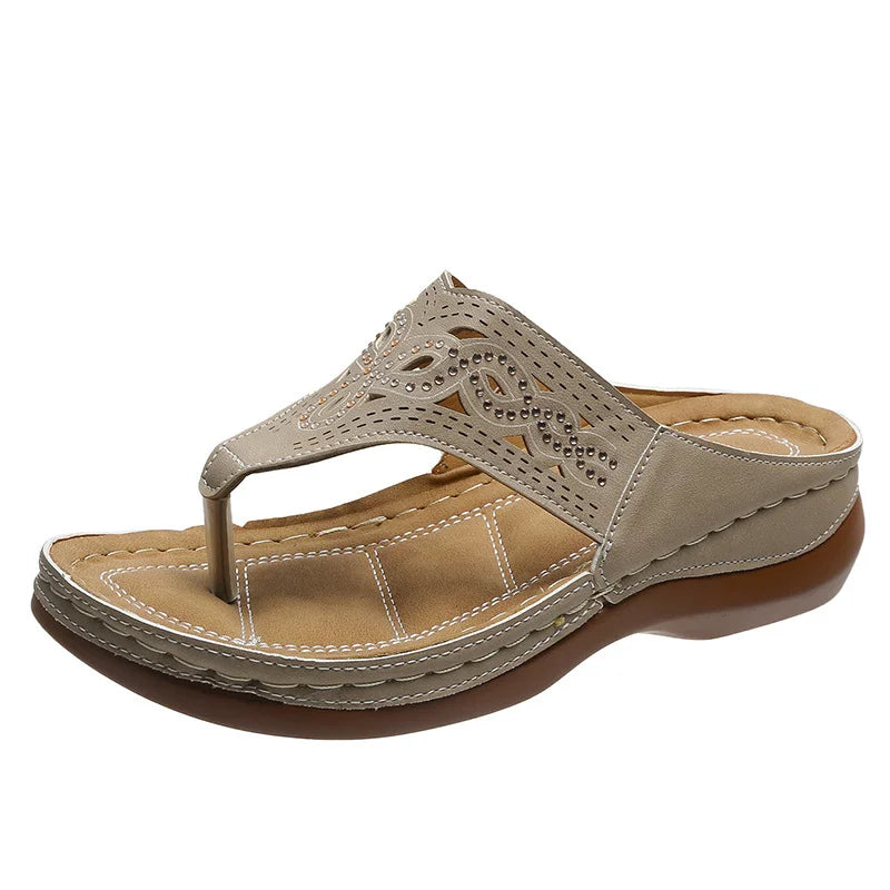 Eveloria Damen Orthopädische Zehentrenner - Eveloria