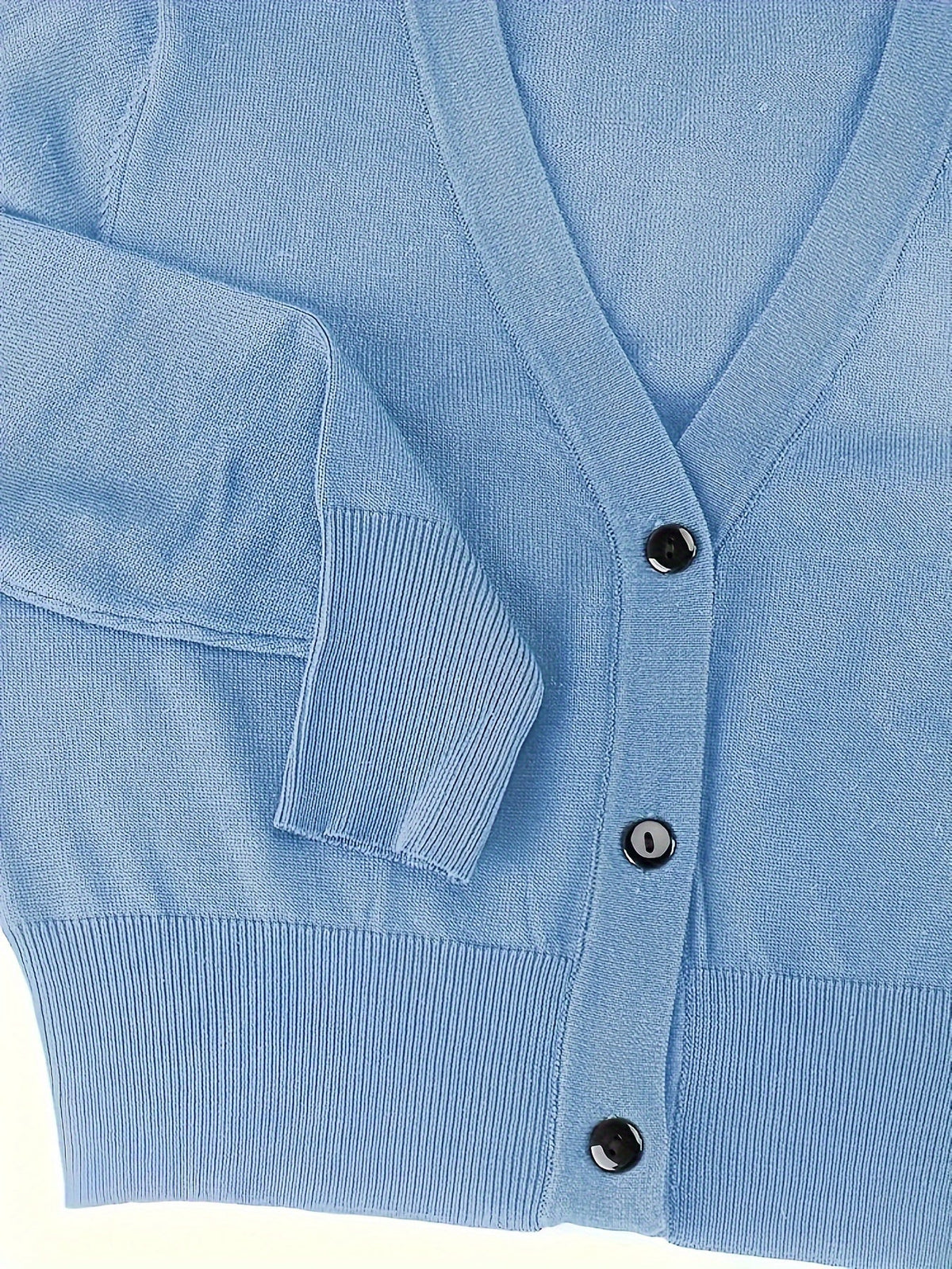 Eveloria Damen Bolerojacke Knopfverschluss
