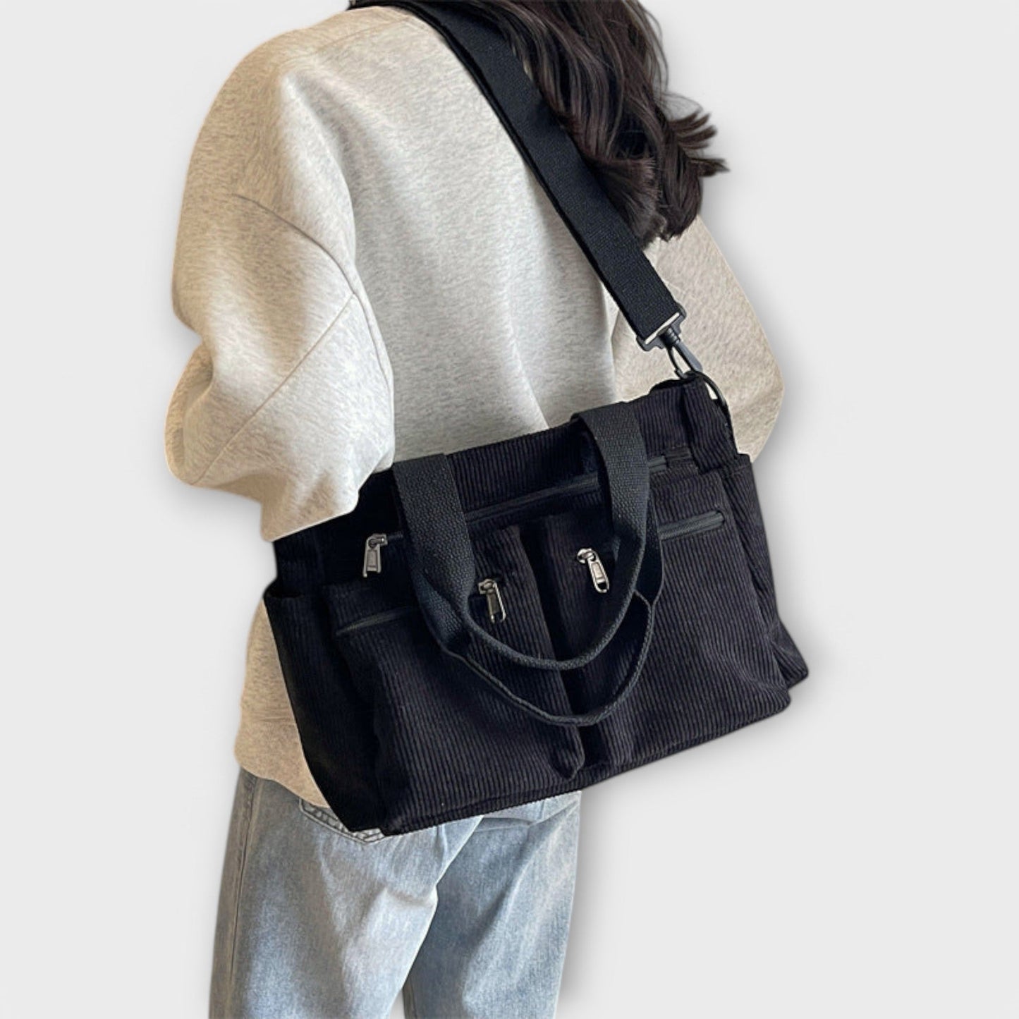 Damen Tote Tasche Alltag Leder Braun