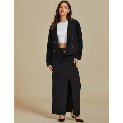 Damen Doppelreiher Kurzjacke Giovanna