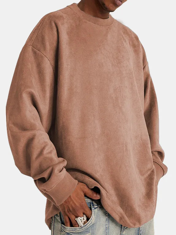 Eveloria Herren Übergroßes Sweatshirt