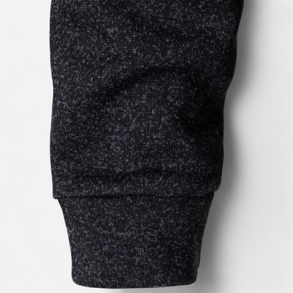 Levi Herren Strickpullover Stehkragen Patchwork Braun