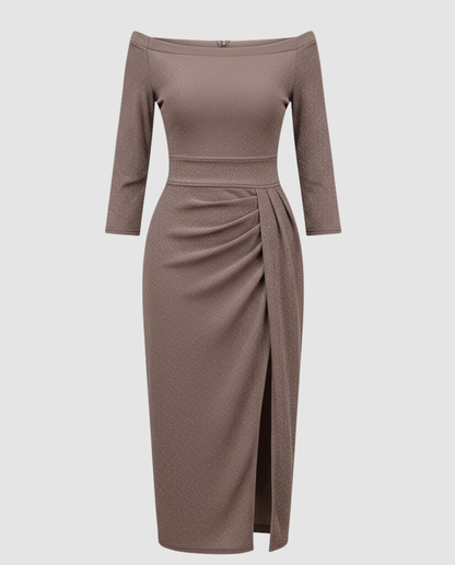 Damen Abendkleid Elegant Glänzend