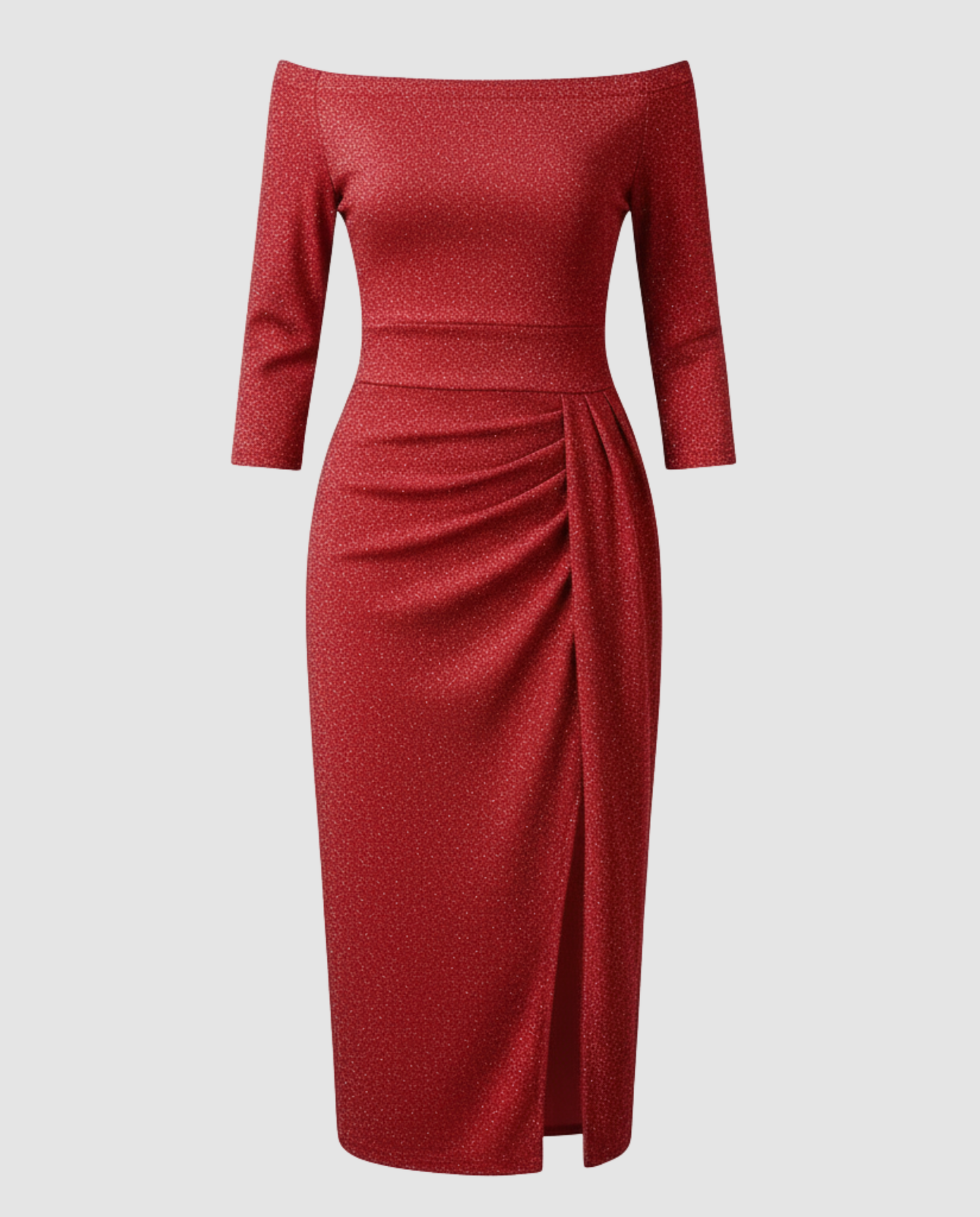 Damen Abendkleid Elegant Glänzend