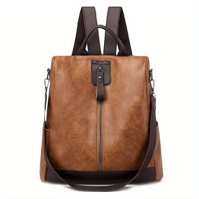 Eveloria Damen Rucksack Veganer Anti-Diebstahl Stadt-Backpack - Eveloria