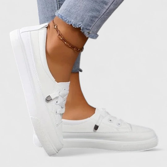Damen Klassische Schnürsneaker Frühling