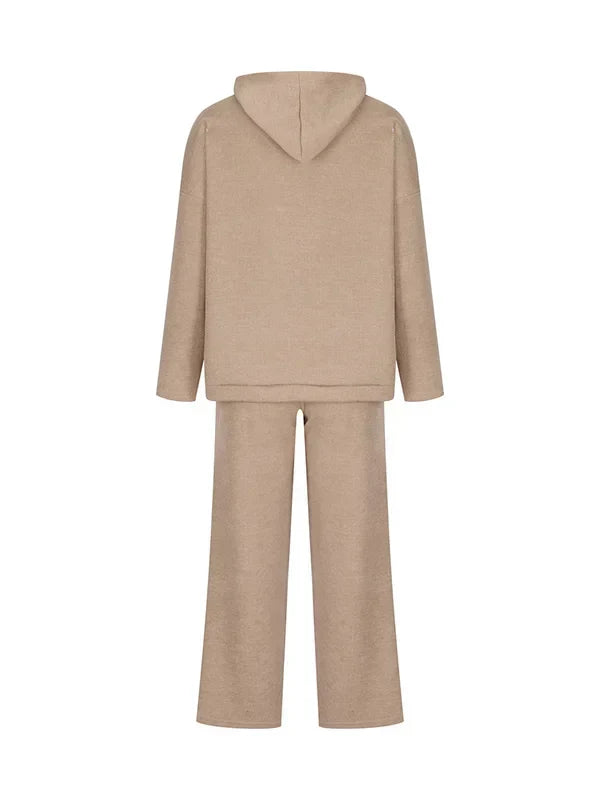 Eveloria Damen Hoodie Set Gestreift