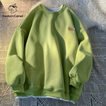 Damen Sweatshirt Rundhalsausschnitt Langarm Derna - Eveloria