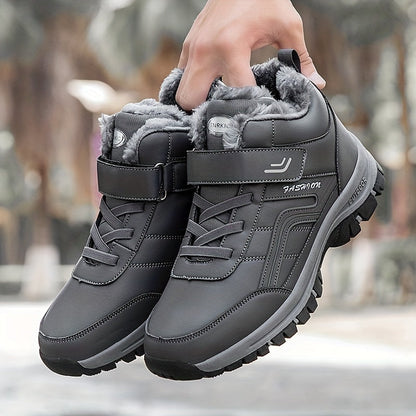 Herren Winterstiefel Mittelhoher Schnitt Warmfutter