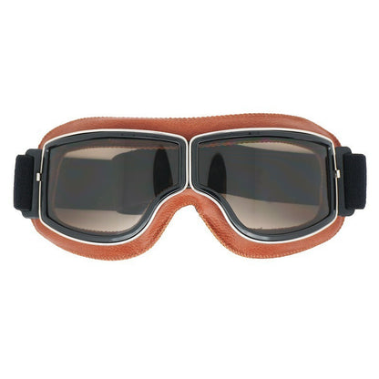 Herren Motorradbrille Polarisiert Vintage-Design