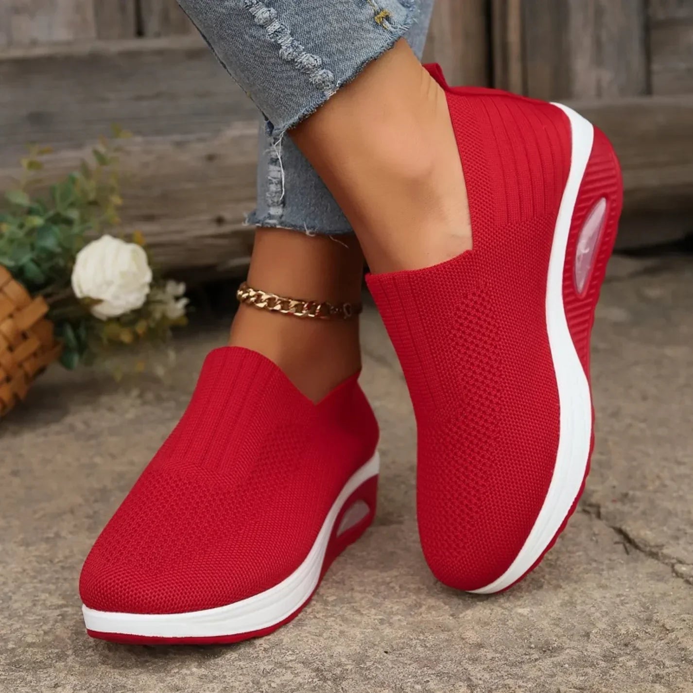 Damen Sneaker Bequem