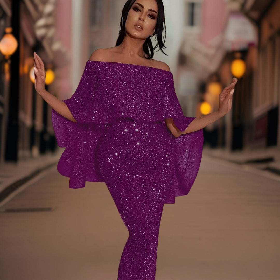 Eveloria Damen Abendkleid Hochwertig