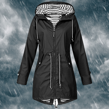Eveloria Damen Regenjacke Wasserdicht