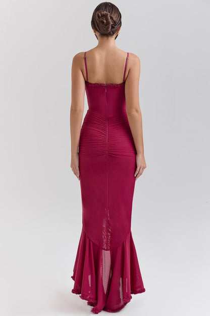 Damen Abendkleid Figurbetont Elegantes es Kleid