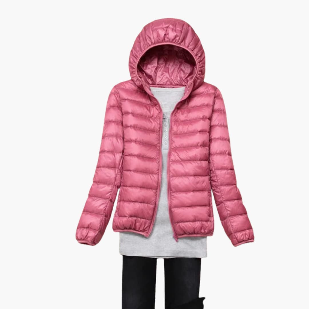 Damen Ultraleichte Daunenjacke Warm