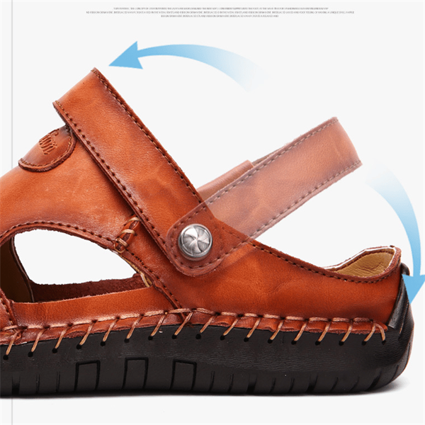 Eveloria Herrensandalen Weiches Leder