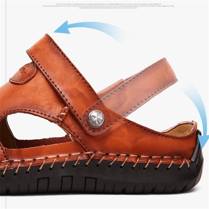 Eveloria Herrensandalen Weiches Leder