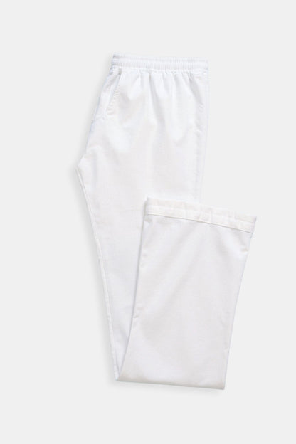 Herren Jogginghose Weiß Kordelzug