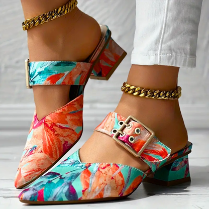 Eveloria Damen High Heels Bunt