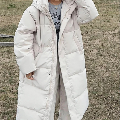 Damen Pufferjacke Reißverschluss Coltrui