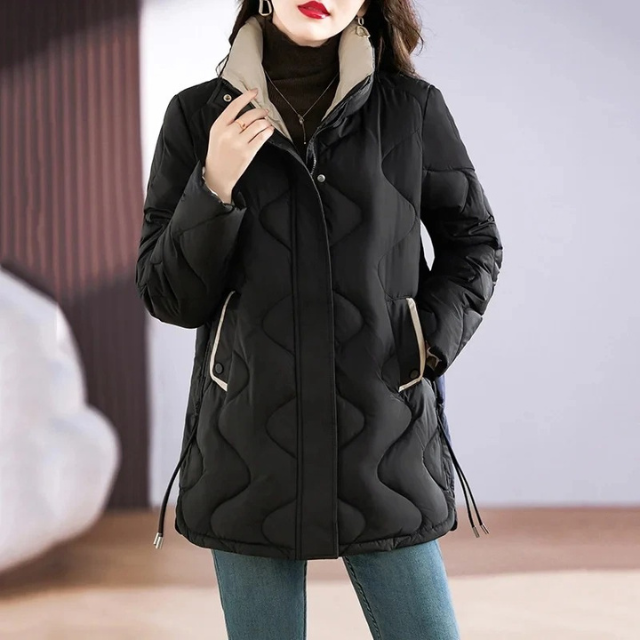 Damen Winterjacke Langärmlig Freizeitjacke