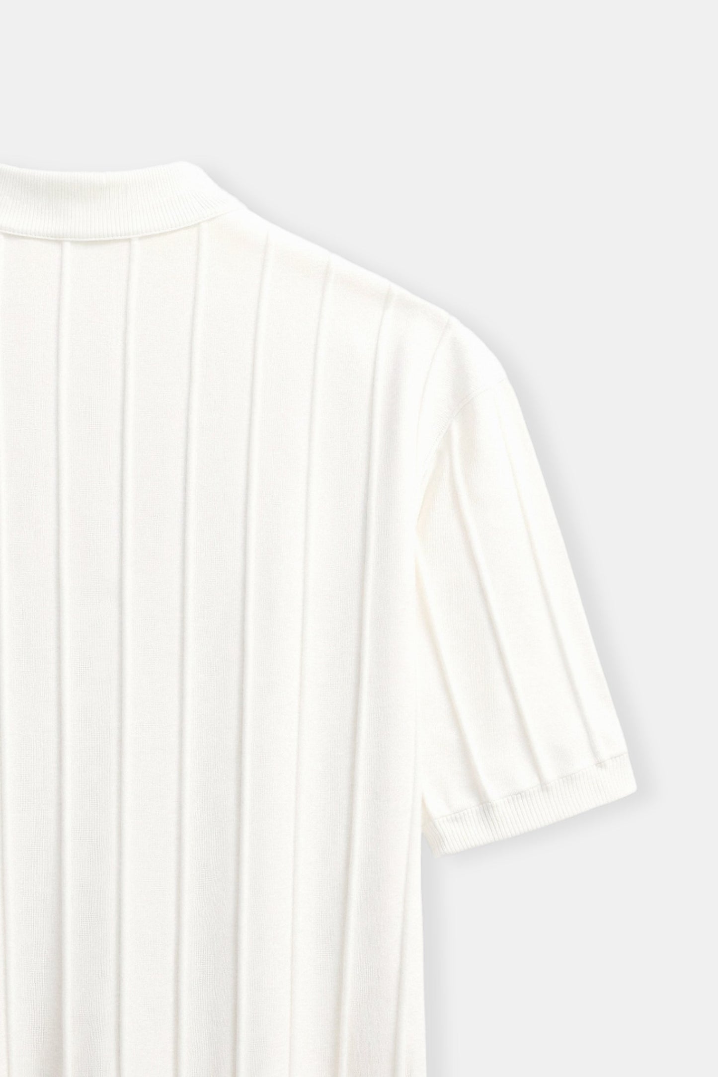 Herren Klassisches Heavy O-Hals Streifen T-Shirt