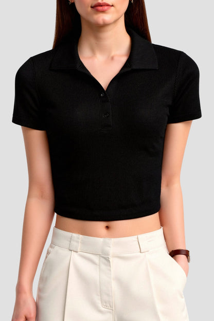 Herren Kurzarm Poloshirt Baumwolle Weiß