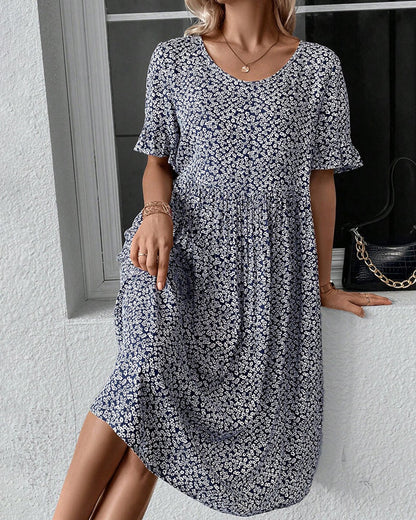 Eveloria Damenkleid Florales Muster