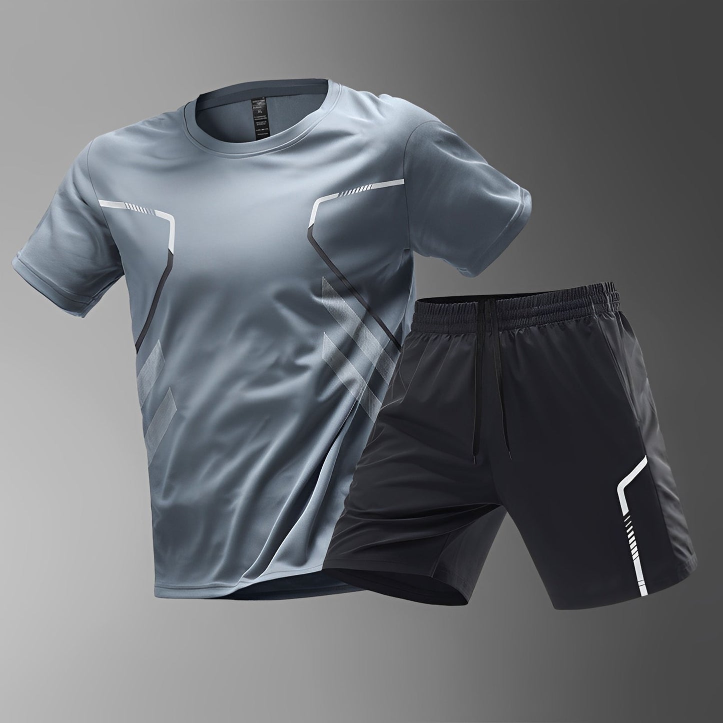 Herren Sportset Leicht Schnelltrocknend Trainingsanzug