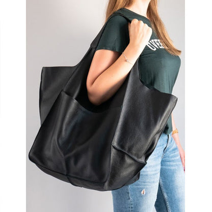 Damen Großhandtasche Leder