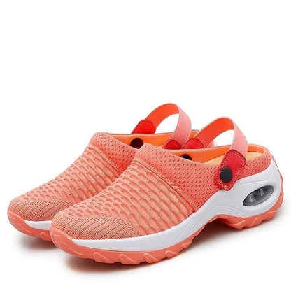 Eveloria Damen Orthopädische Laufschuhe Luftpolster Deutsches Leder