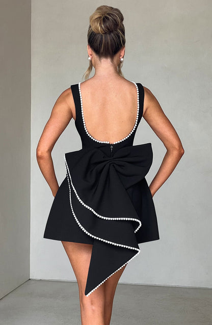 Damen Strukturiertes Mini Kleid Hochzeitsgäste