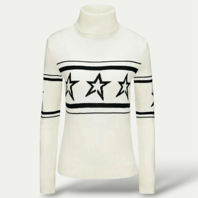 Eveloria Damen Rollkragenpullover Warm Winter