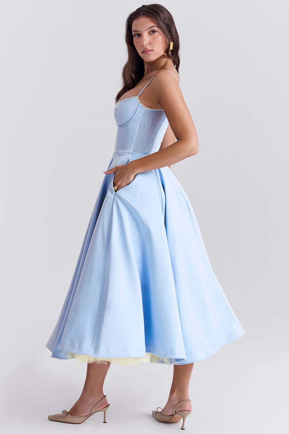 Eveloria Damen Elegantes Abendkleid