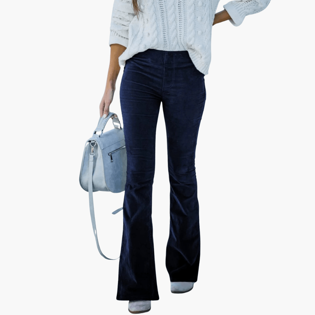 Damen Cordhose Lang