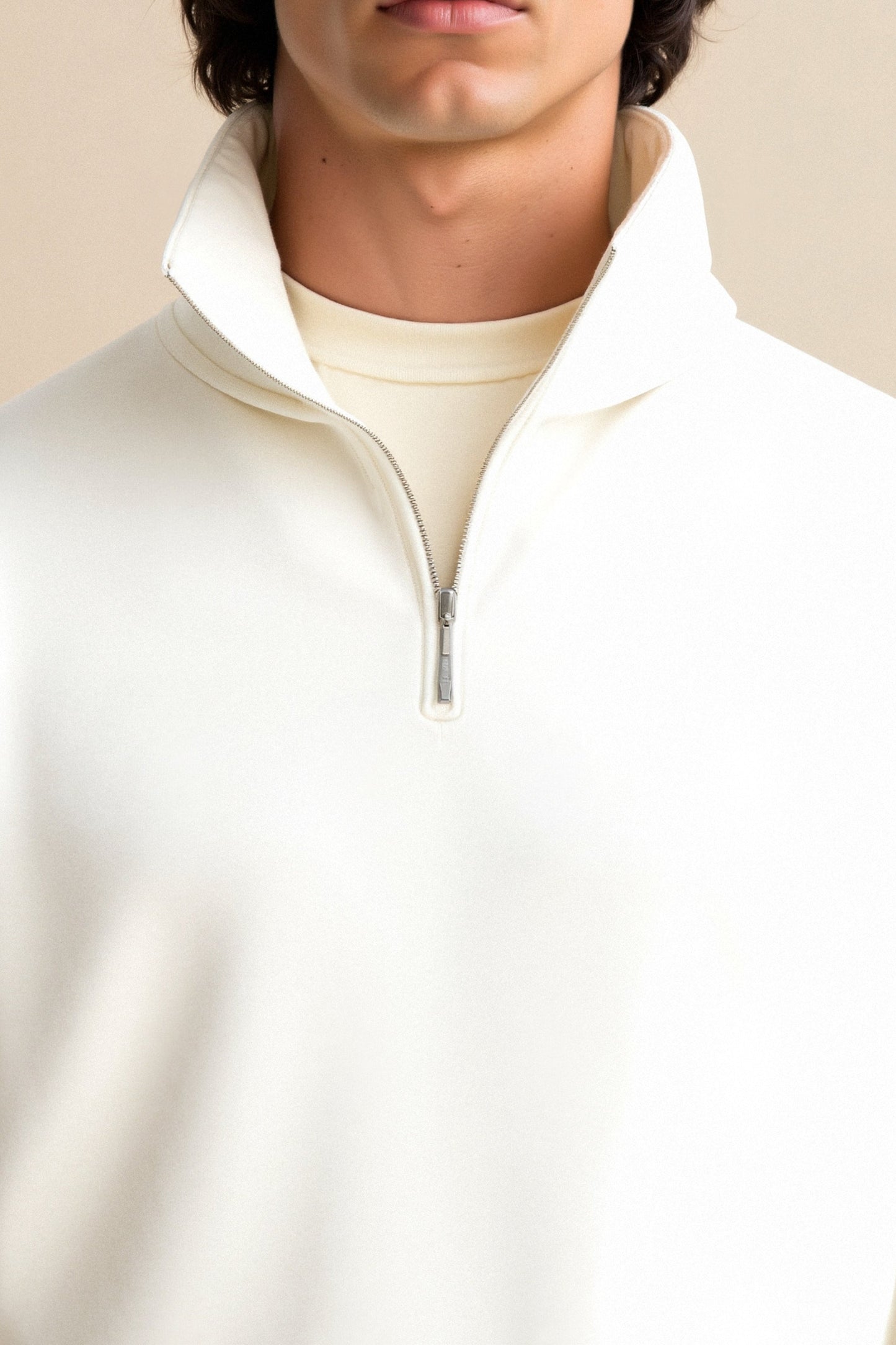 Fleece-Pullover Damen Reißverschluss Wärme