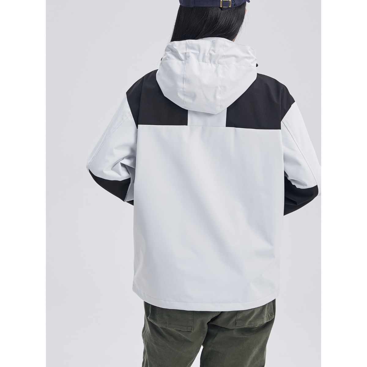Eveloria Damen Winterjacke 3-in-1 Fleece Mit Kapuze