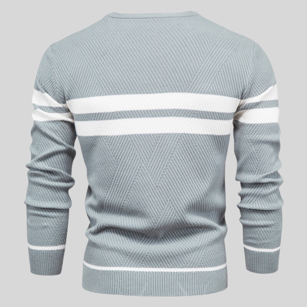 Bruno Herren Baumwollpullover Warm Beige