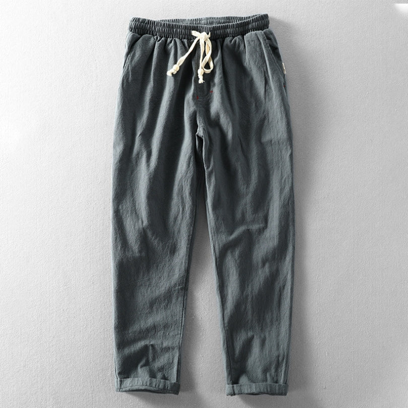 HerrenLockerhose Kordelzug Baumwolle Bequem