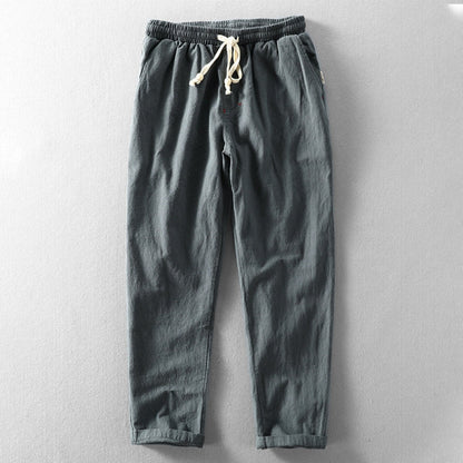HerrenLockerhose Kordelzug Baumwolle Bequem