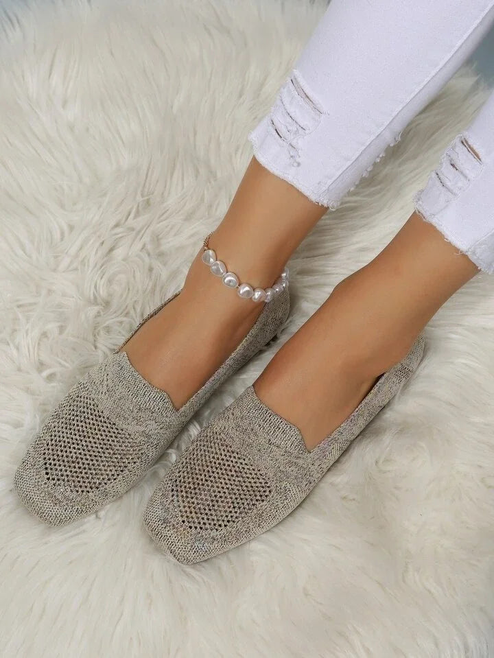 Eveloria Damen Flache Schuhe Rutschfest