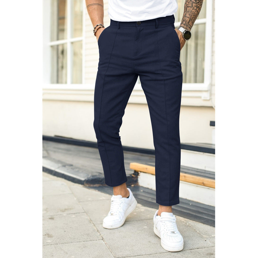 Herren Slimfit Hose Elegant
