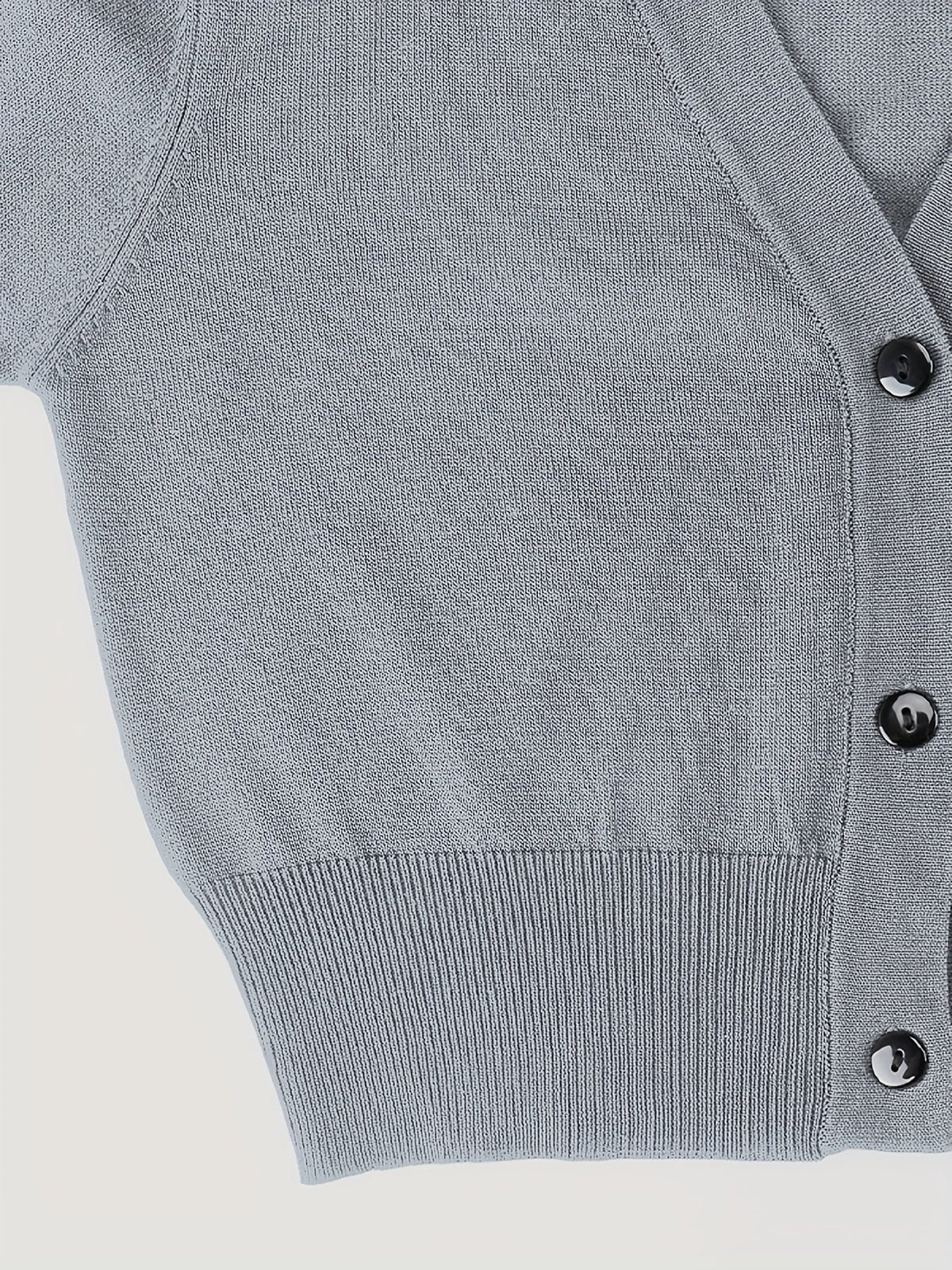 Eveloria Damen Bolerojacke Knopfverschluss